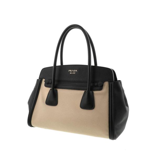 Prada Bag Tan Shoulder 2way Black - Picture 1 of 6
